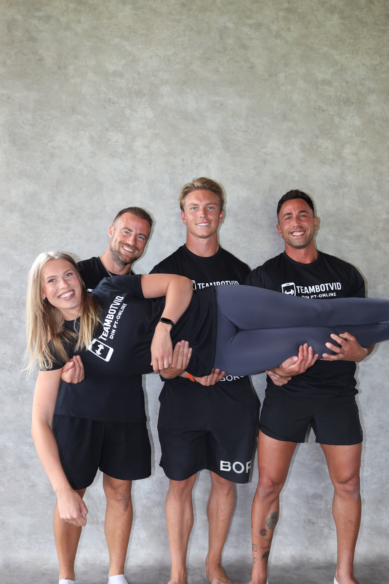 Hela teamet tillsammans